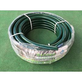 Locsolótömlő, szövetes, standard kivitel, zöld külsővel (slag)(öntöző cső) 1/2"-50 Fm.