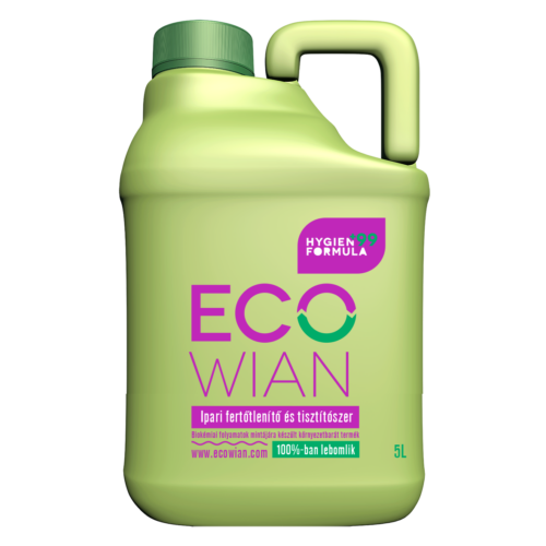 Ecowian Higén+99 ipari fertőtlenítő és tisztítószer 5L (mennyiségi kedvezmény)