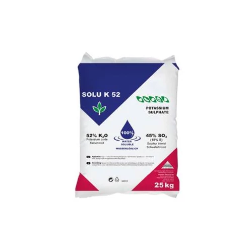 Solu-K52 kálium-szulfát por 25 kg