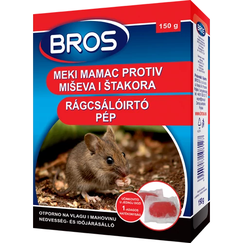 Bros Rágcsálóirtó pép 150g